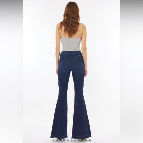 KanCan Desiree High Rise Flare Jeans - Picture 2 of 13